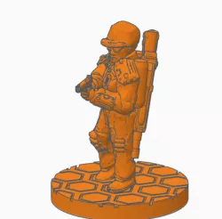 Cyberpunk Military Contractor