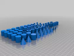cylinder2 - extend OpenSCAD cylinder/circle to other round shapes