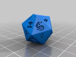D20 Fire Magic the Gathering
