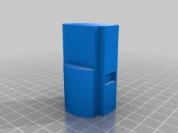 Dart Zone (Prime Time or "Adventure Force" nerf blaster) Villainator Stock Mount Geometry (V3)