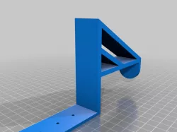 Desk-side backpack hook