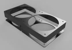 Double FAN Case 120mm