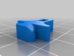 Extrusion zip tie anchor.