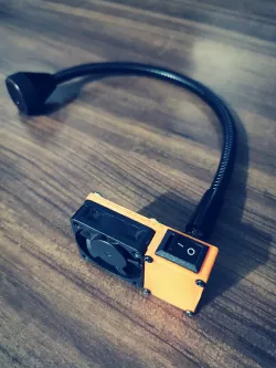 Fume Extractor Fan for flexible soldering arm