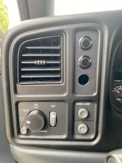 GM Headlight / HVAC Control Knobs & Switch Panel