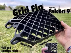 Grid Fin - SpaceX Falcon 9