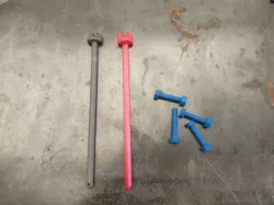 Hobie Island Aka pin, Rudder pin, Handle.