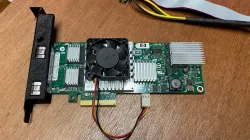 HP event NC364T long bracket