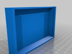 Interchangeable single image lithophane - very simple, no engineering needed.
