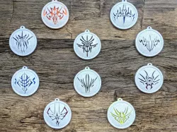 Knights Radiant Emblems (Stormlight Archives - Cosmere)