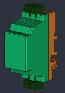 LasS0 - DIN rail case