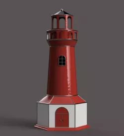 Lighthouse (Hollowed for LED)