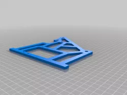 Lowrider2 Y Plate Template - 25.4mm
