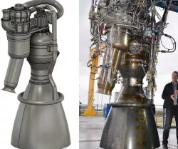 Merlin Space X engine (Whoosh Rocket)