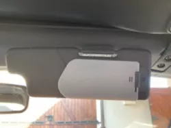 MG F & TF sunvisor flap (Rabat de pare-soleil pour MG F & TF)