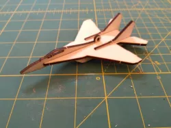 MiG-29 Card Kit - for laser cutters
