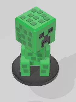 Minecraft Creeper Miniature