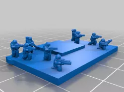Modern Infantry 2-4mm Micro Armor Armour