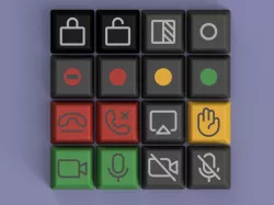 Multicolour-Caps for Cherry MX