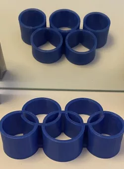 Olympic Rings - 5 Cylinders