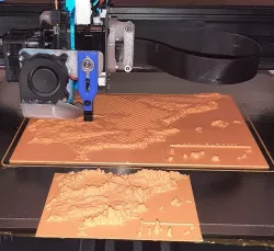 Peninsula Iberica, españa y portugal hacer 3D