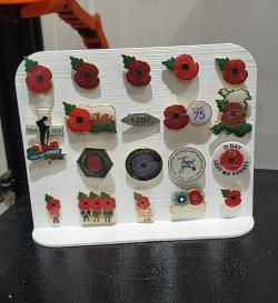 Modular 3D Printed Enamel Pin Collection Display : 7 Steps (with