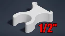 Pixel Strip to 1/2in PVC Pipe