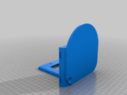 Plug Faceplate with Table and Cable Wrap