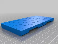 Portable magnetic chess box v2