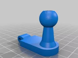 Raspberry Pi camera mount for ball+socket arm
