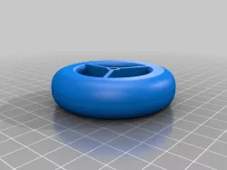 RC Airplane Tire / wheel 65x19mm TPU