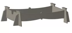 RC Boat Stand