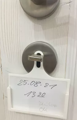 reminder door name card holder business card