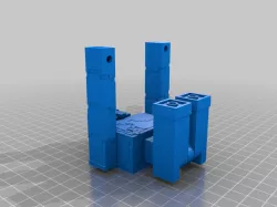 Remix: Minecraft Iron Golem: Poseable Print in Place - Lego