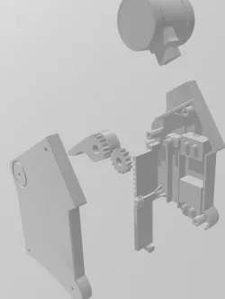 Remix of A320 single lever throttle with reverse blocker for Saitek
