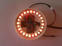 Remote Control Arduino Nano with LED Ring - Jack O Lantern Prop Light
