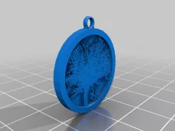 Sakura Tree Necklace Pendant