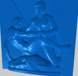 Satyr and Nymph Relief