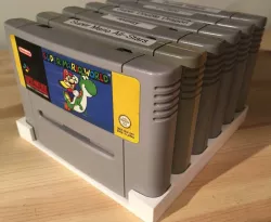 SNES PAL Cartridge Holder (Snug Fit)