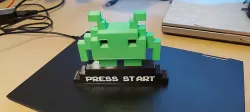 Space Invaders alien design (Crab)