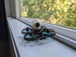 Spaceballs drone canopy for 14mm camera with 20x20 mount