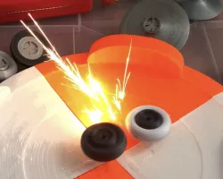 Sparkling Spinning Tops
