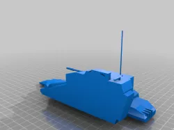 Split Star Wars Legion Saber tank