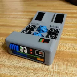 Star Trek TNG Tricorder - STA Dice Holder