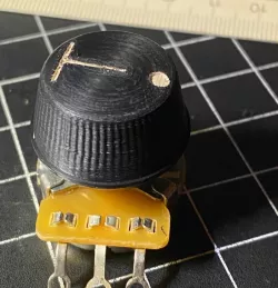Supro Valco style Volume and Tone Knobs (fits US style split shaft potentiometers