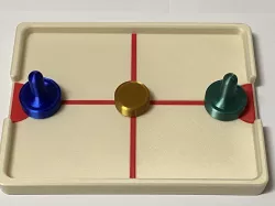 Tabletop Push Puck Paddle Game