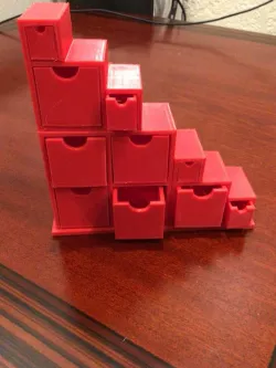 Tansu or Stepchest 1:12 Scale