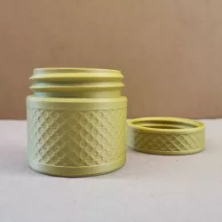 Threaded container