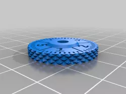 Thumbwheel for #4-40 nut