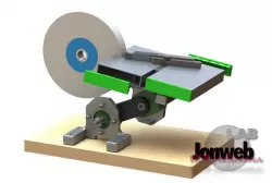 Tool lathe sharpening JIG